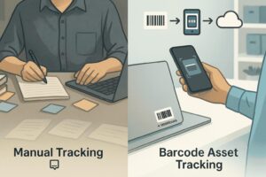 Manual Vs Barcode Asset Tracking