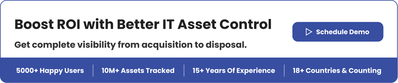 Boost ROI with better IT Asset Control