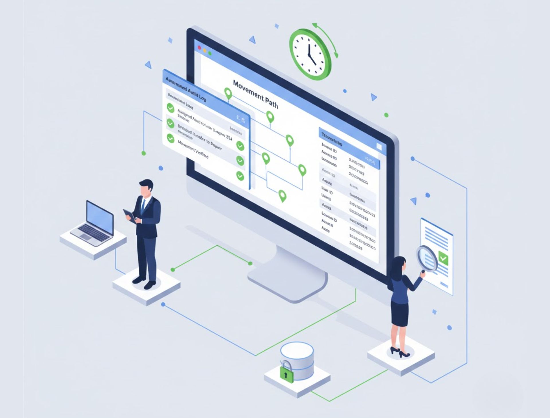 Automated Asset Movement History