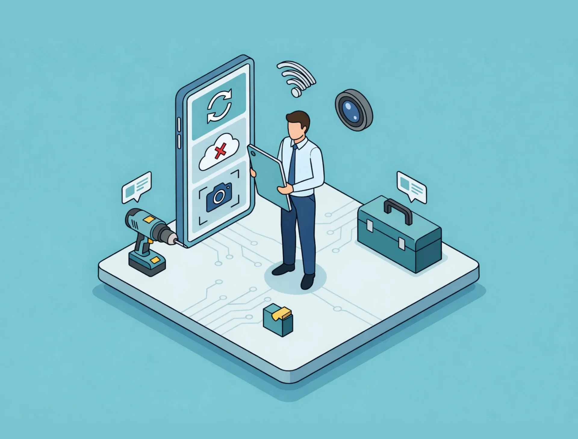 Mobile-First Tool Management