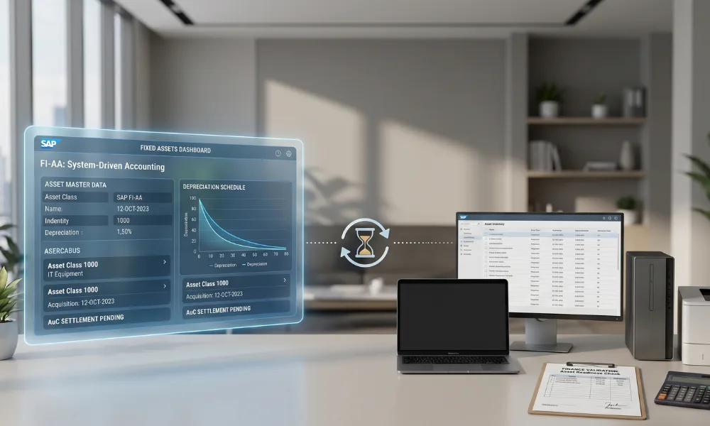 SAP-Fixed-Asset-Accounting-AuC-Settlement-What-FI-AA-Covers—and-What-Finance-Still-Manages