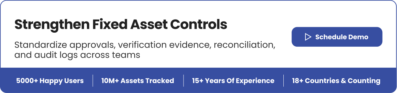 CTA-Strengthen Fixed Asset Controls